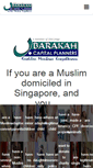 Mobile Screenshot of barakahcapital.com.sg